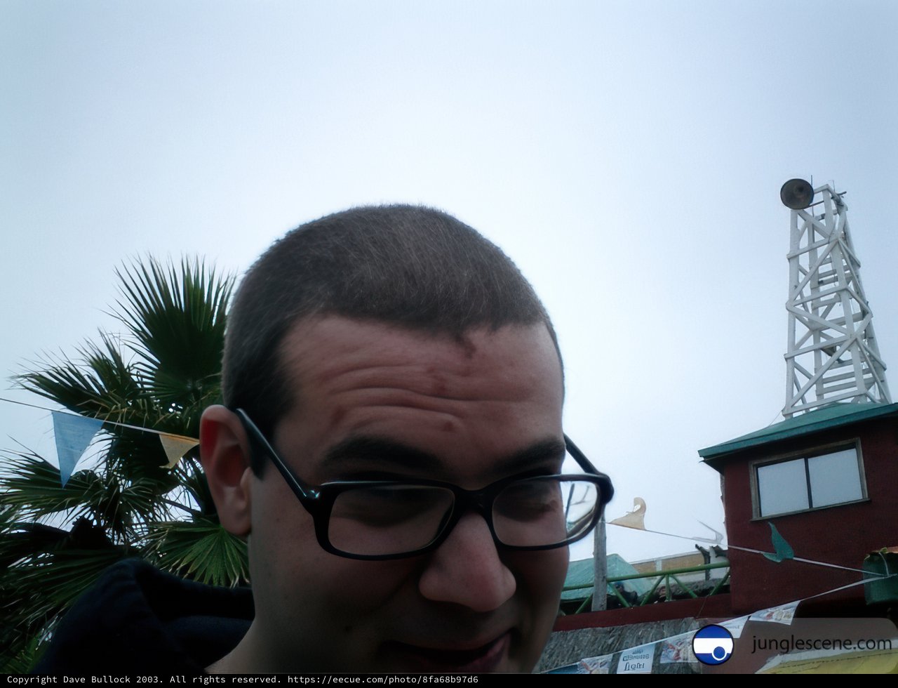 Serious Man with Glasses