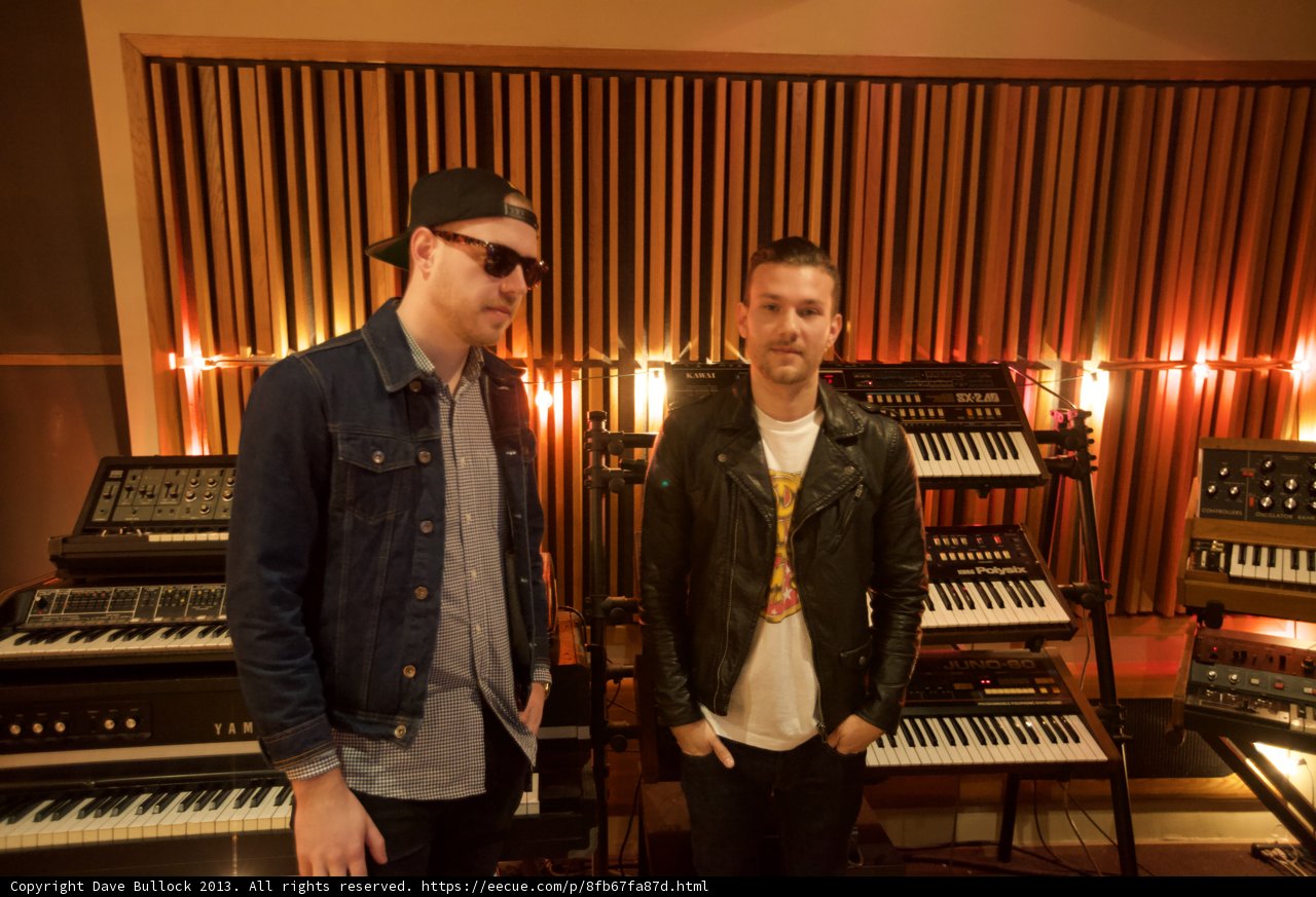 Two Men in a Recording Studio
