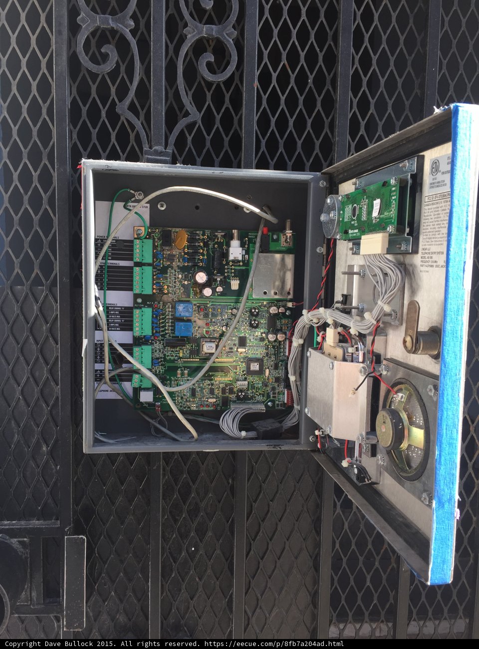 Gas Pump Card Reader Internals