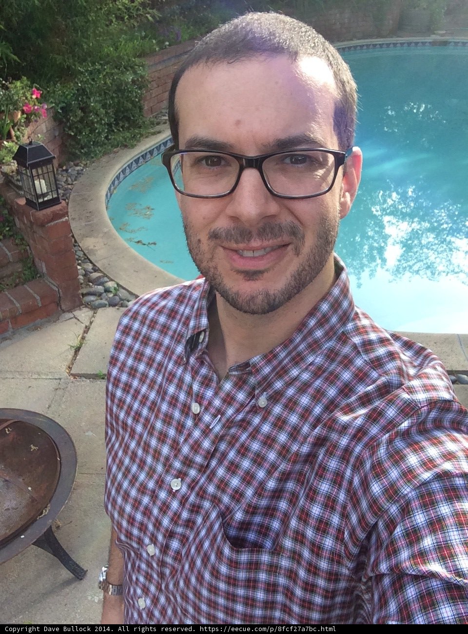 Dave B by the Pool