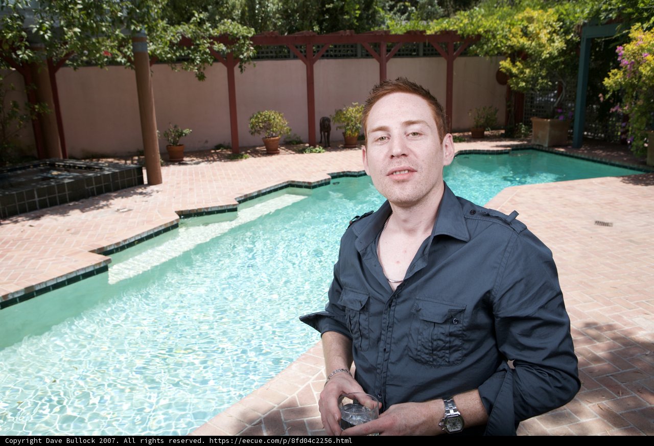 The Photographer by the Pool