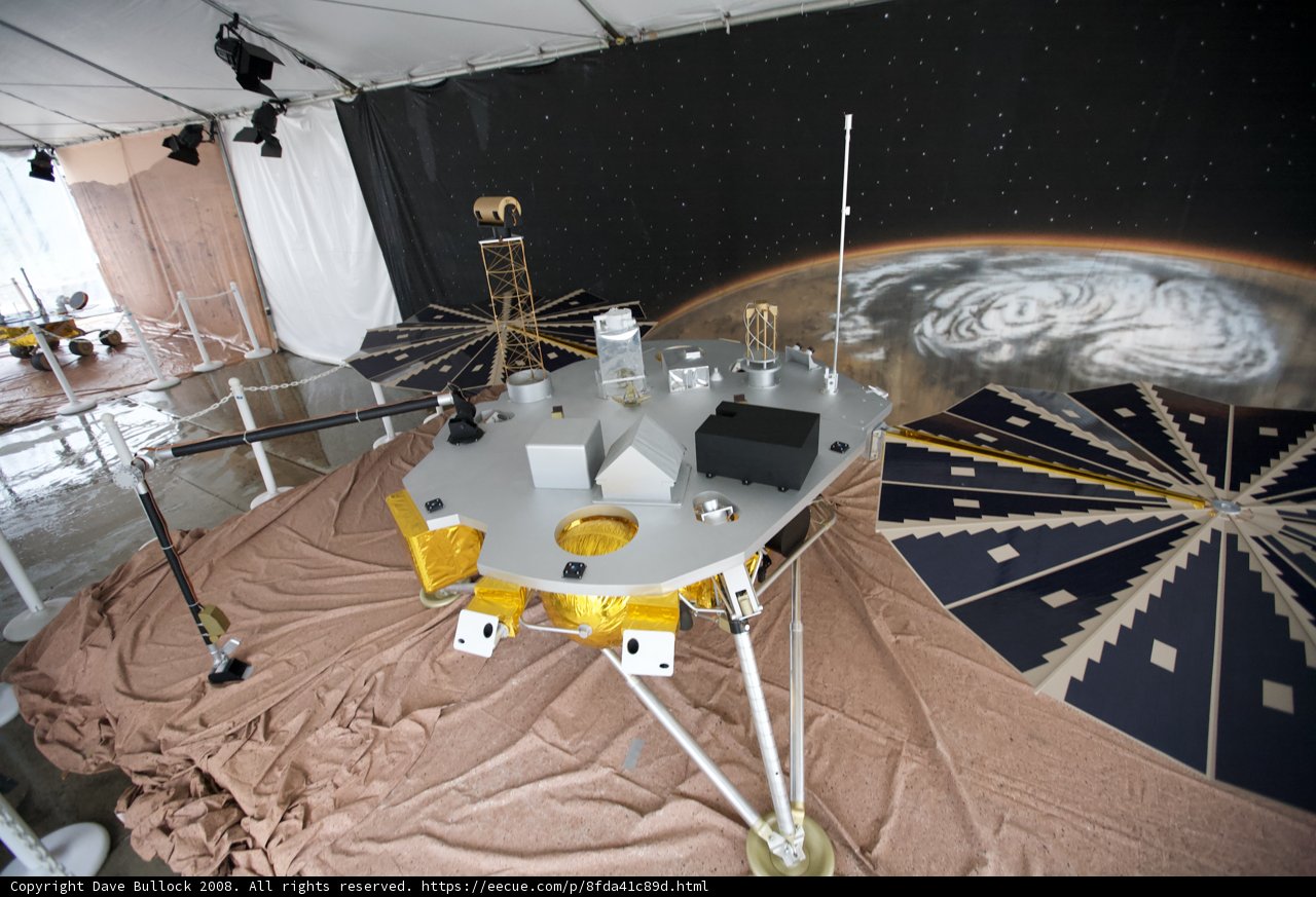 NASA's Mars Rover on Display in Room
