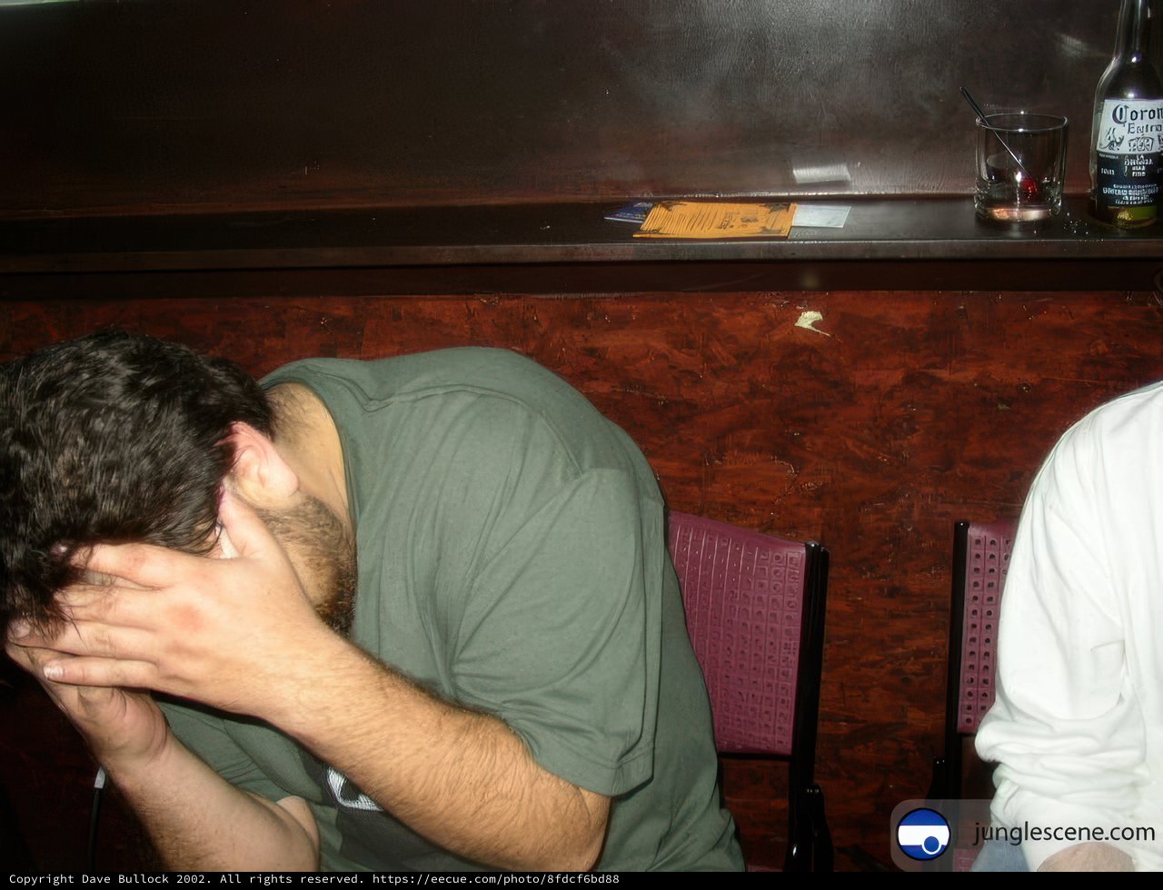 Two men sharing a moment
