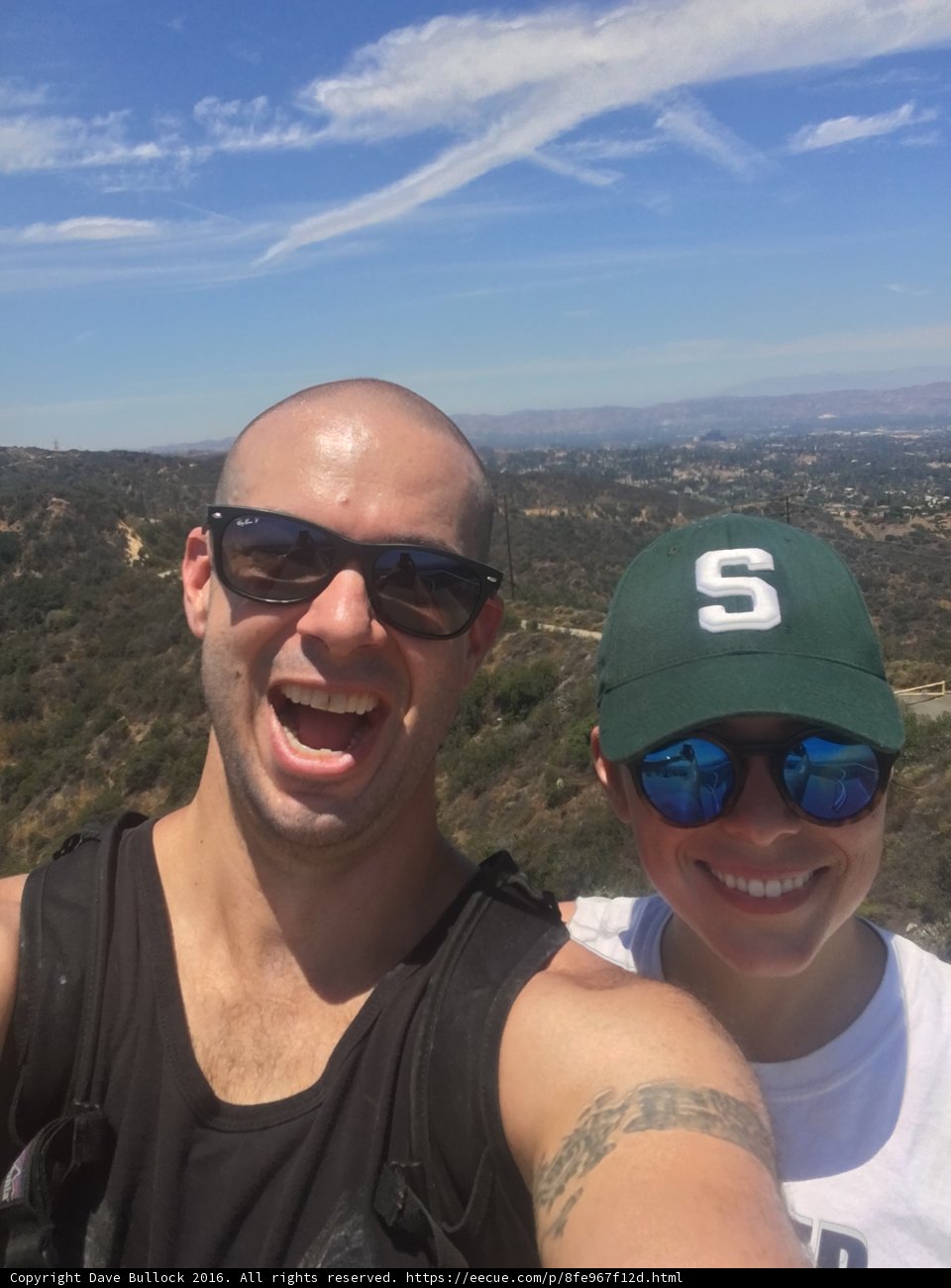 Selfie on the Santa Monica Mountains