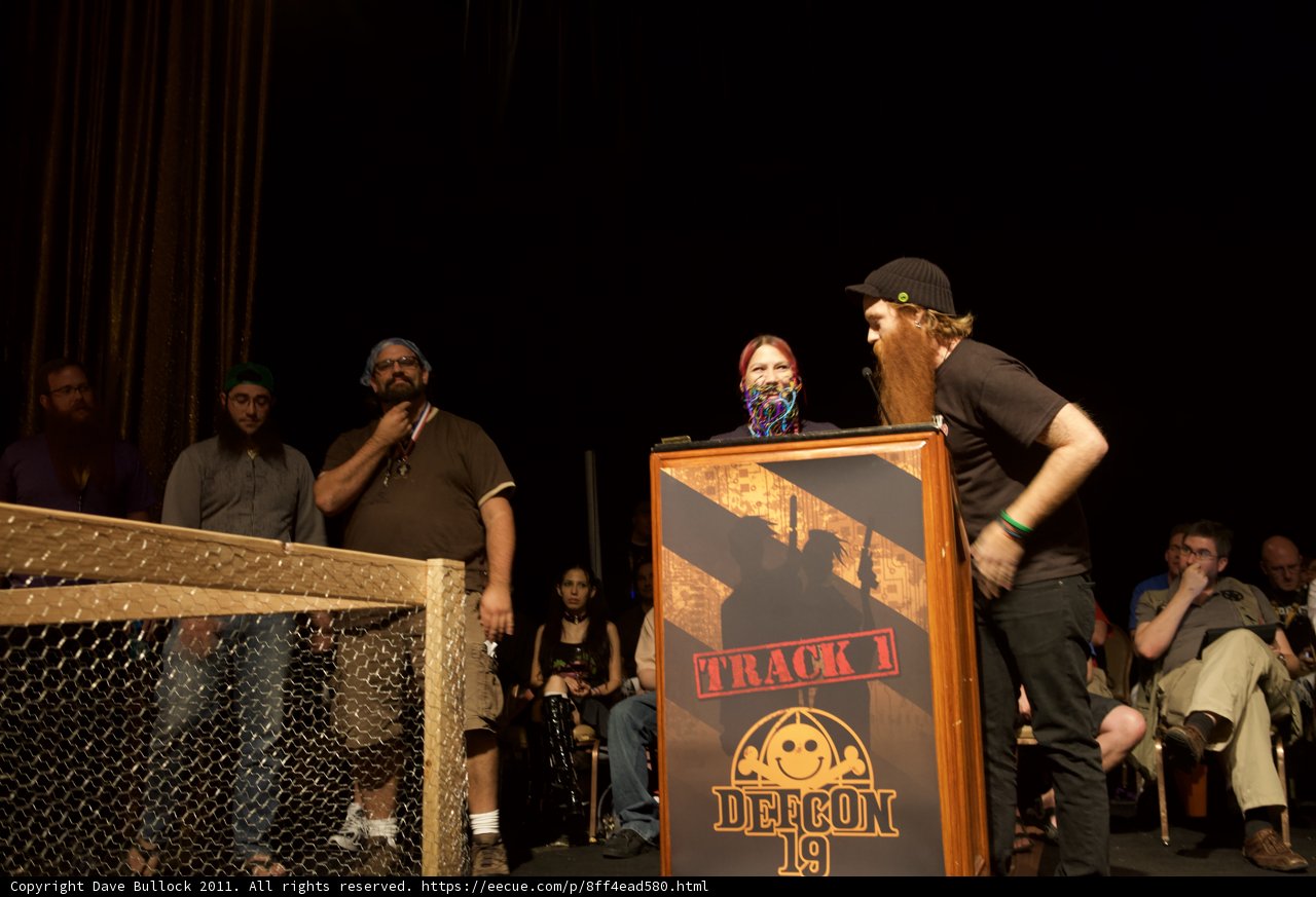 Speakers and Crowd at DEFCON 2011