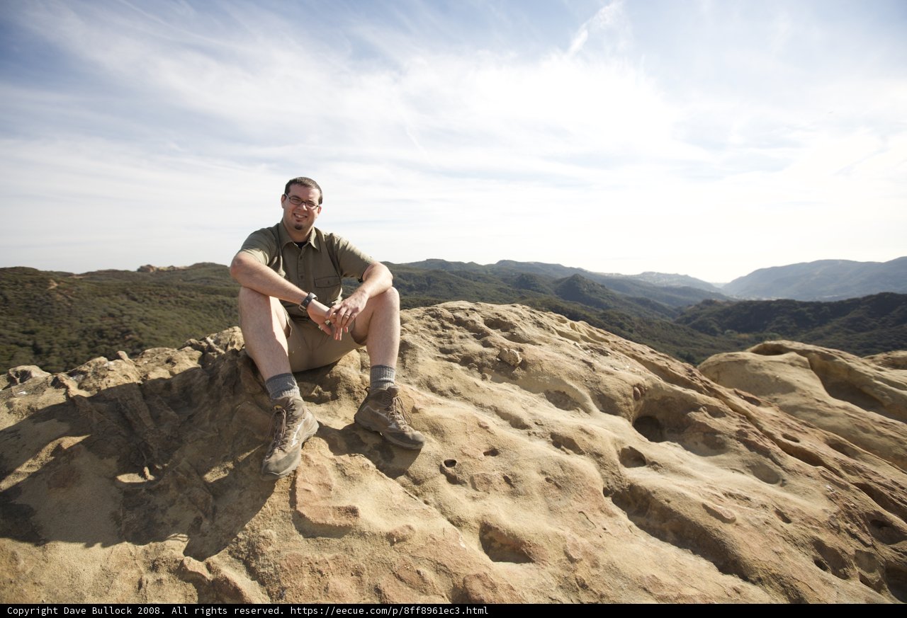The Adventurous Dave B on Eagle Rock