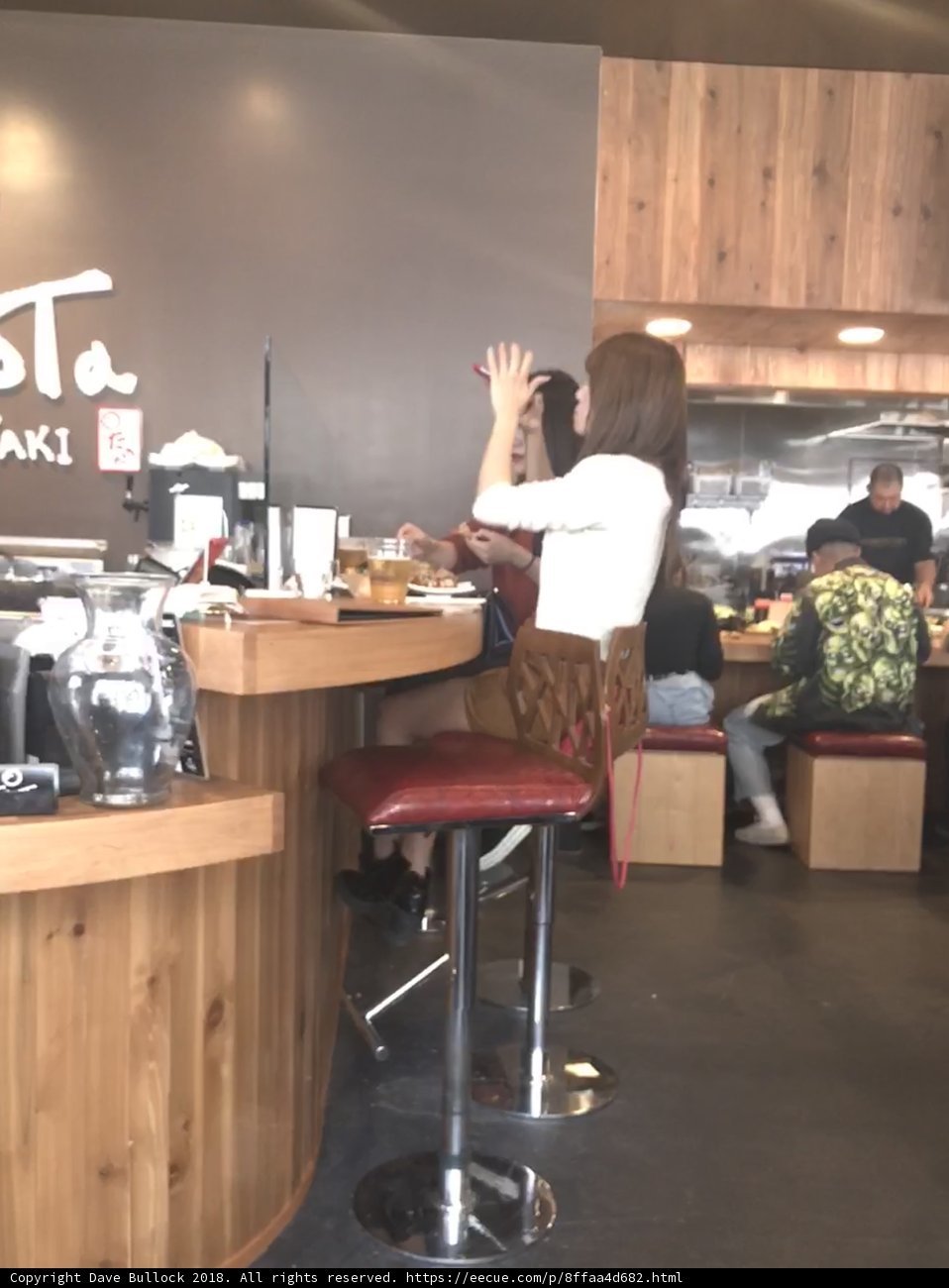Lunchtime at the Beauty Salon Diner