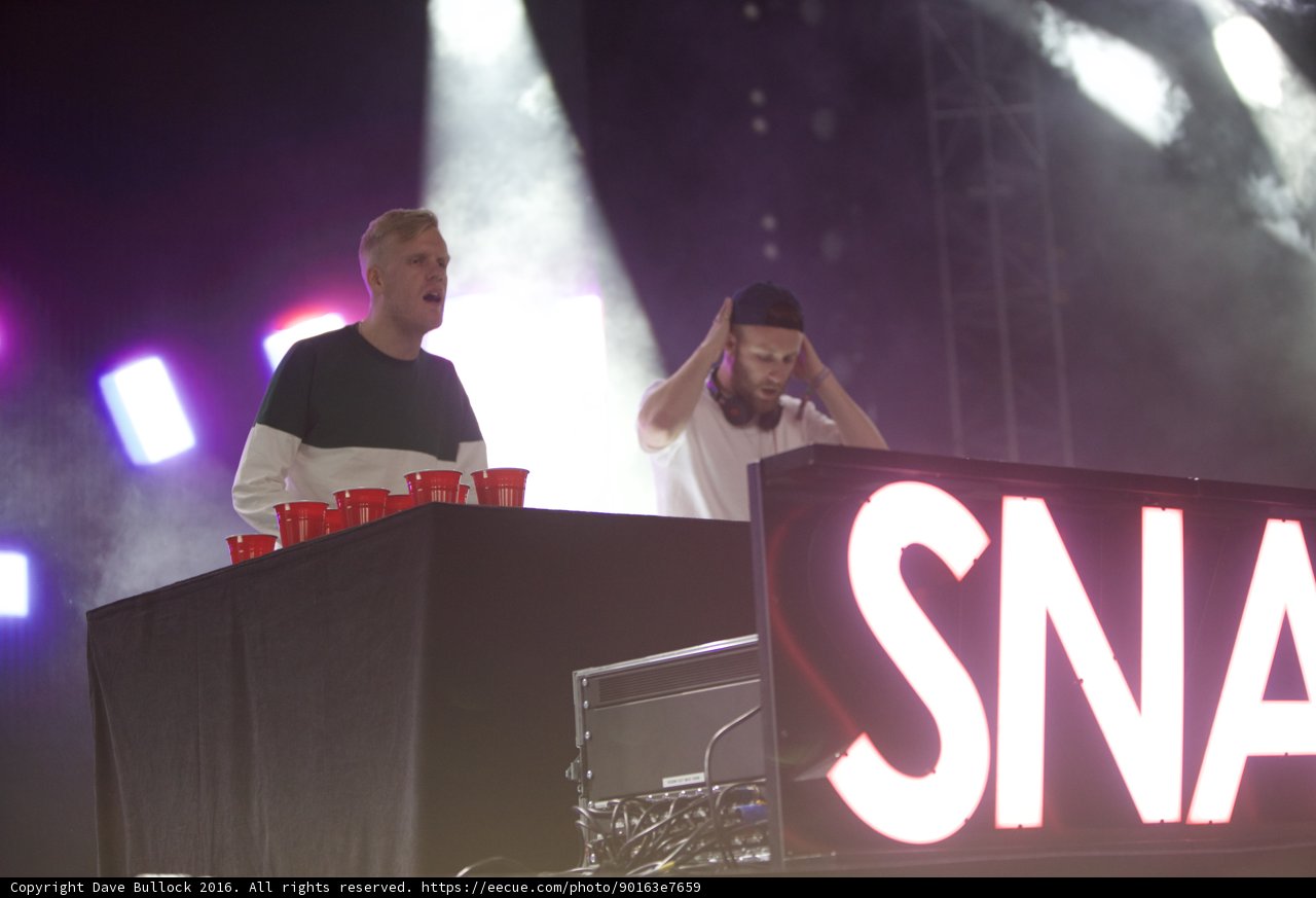 Two Men Rocking the Stage at Coachella