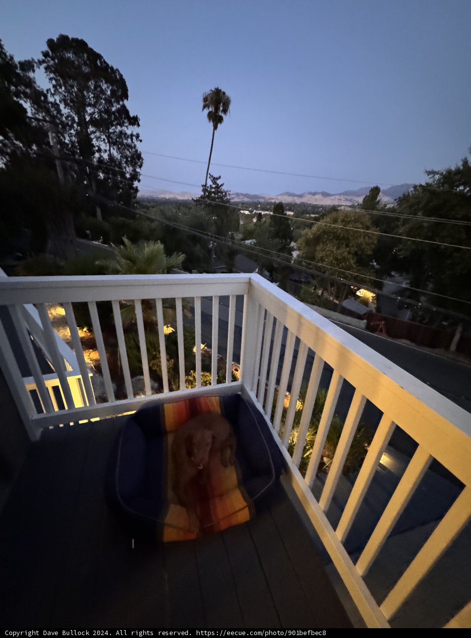 Balcony Bliss at Dusk