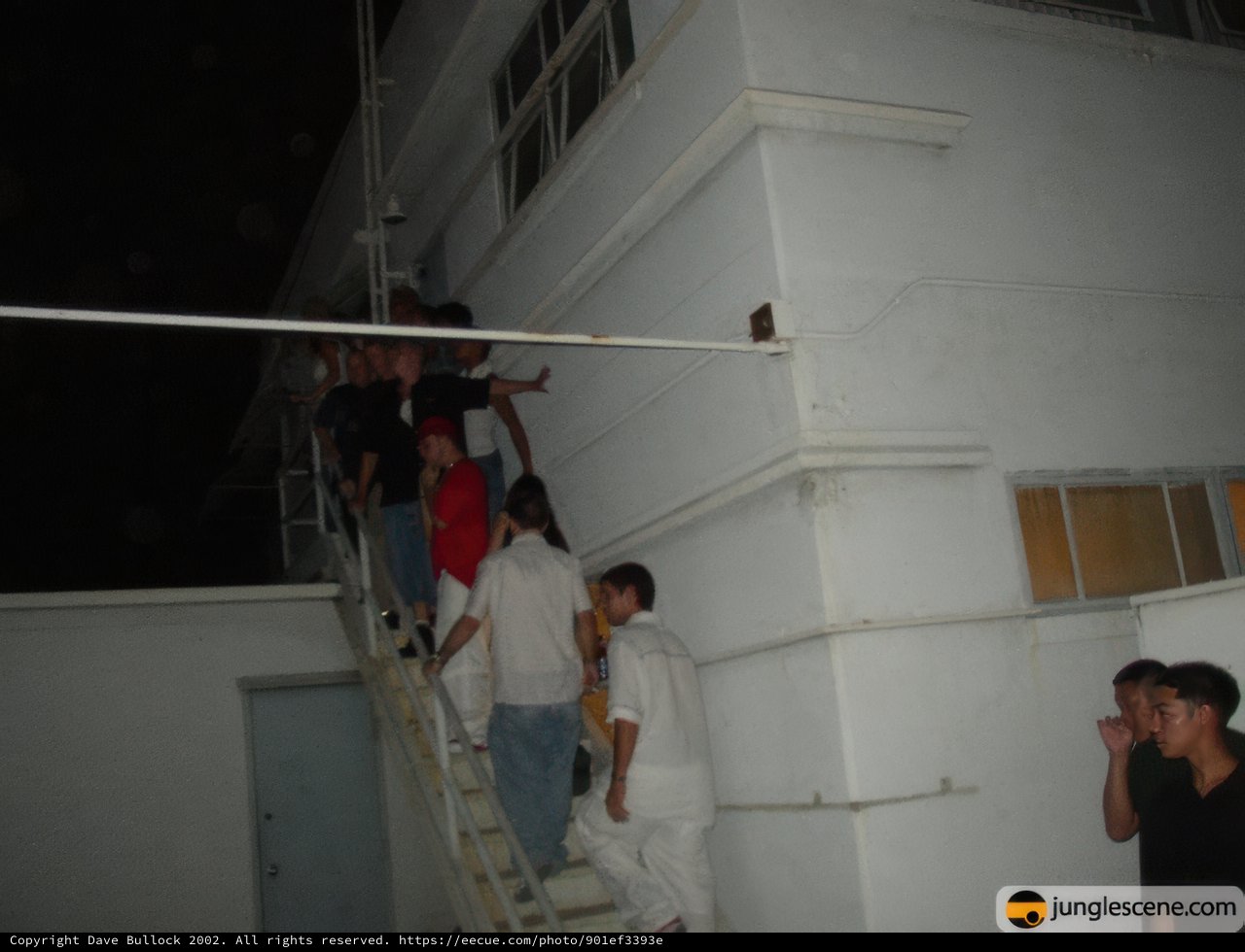 Group of Eight at the Housing Staircase