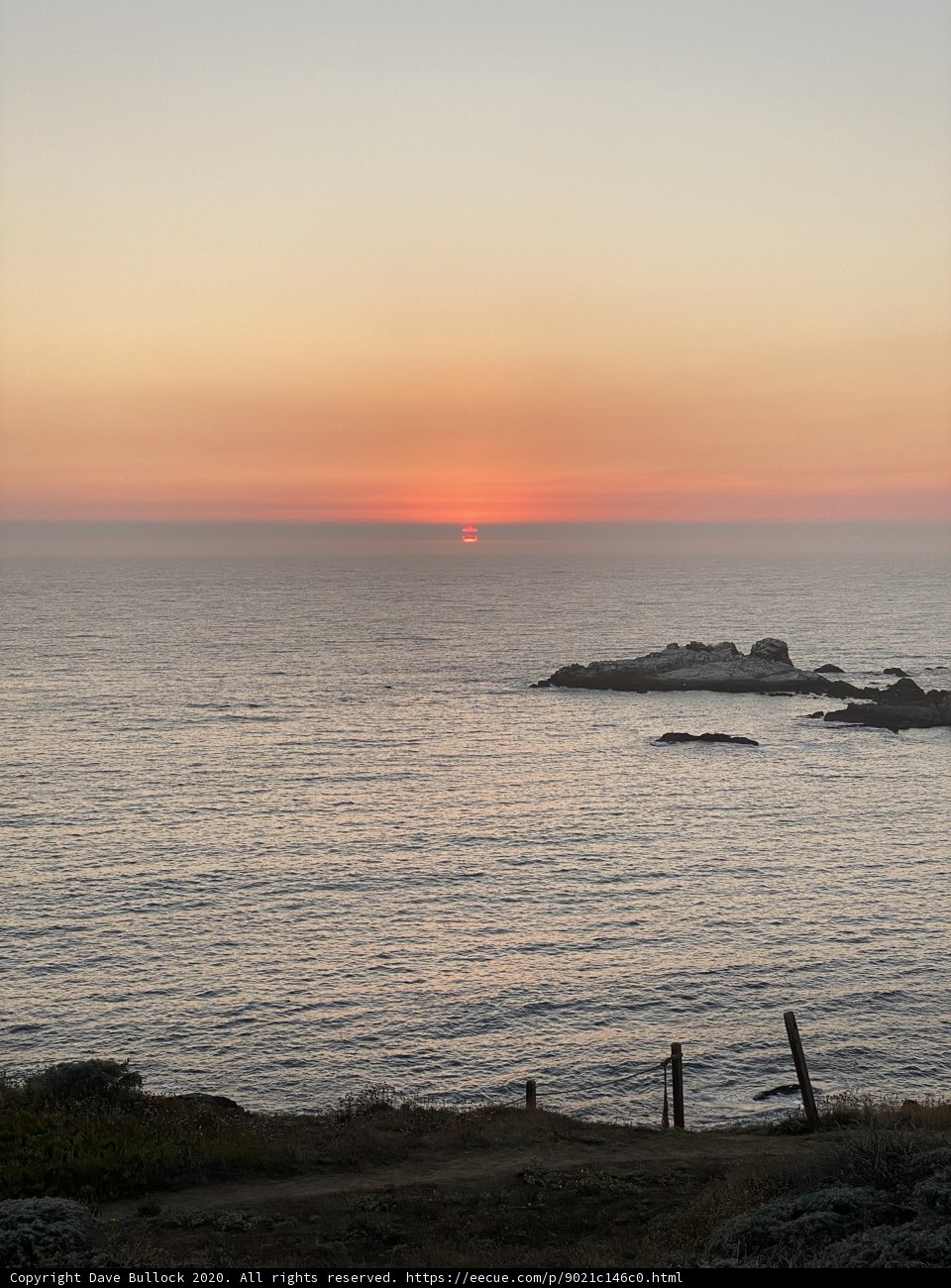 Serene Sunset over the Ocean