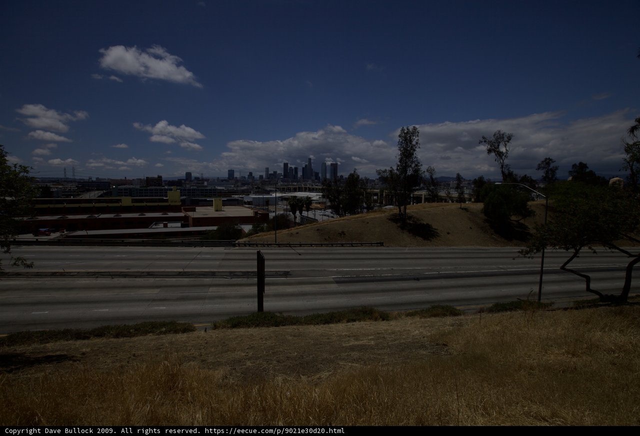City Skyline from Hillside