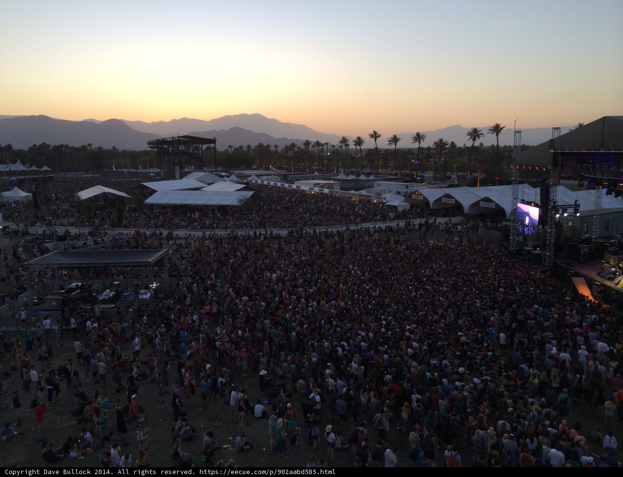 Concert Crowd at Empire Polo Club