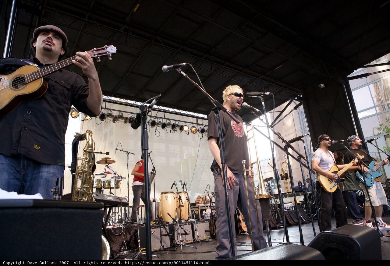 Grand Musical Performance by Ozomatli