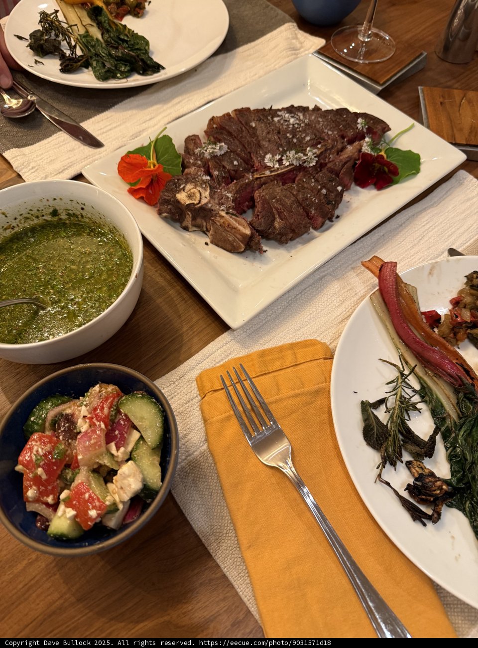 Savoring Steak Night