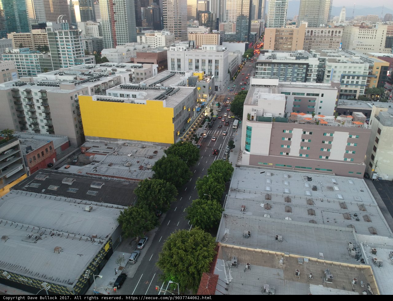 Above the City of Angels