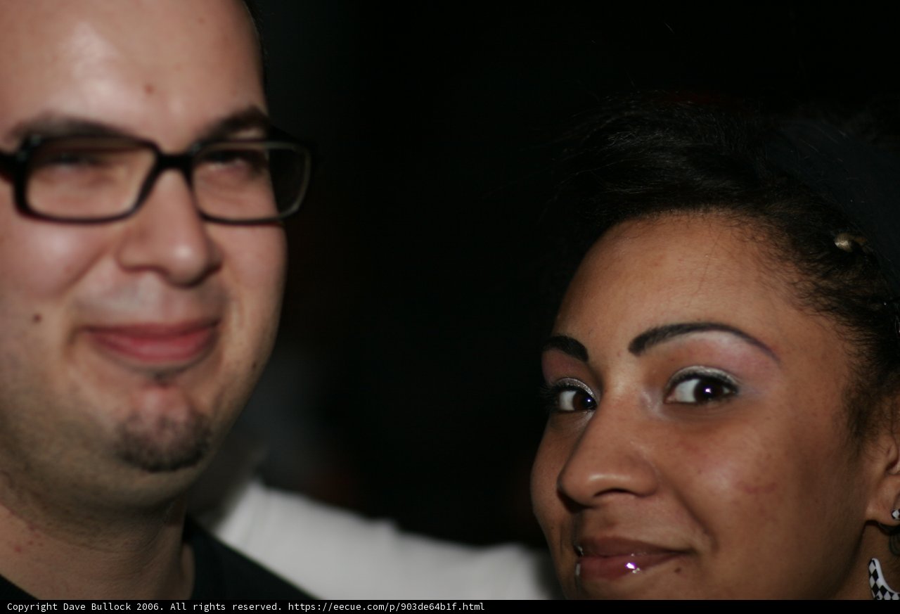 Smiling Couple with Eyeglasses