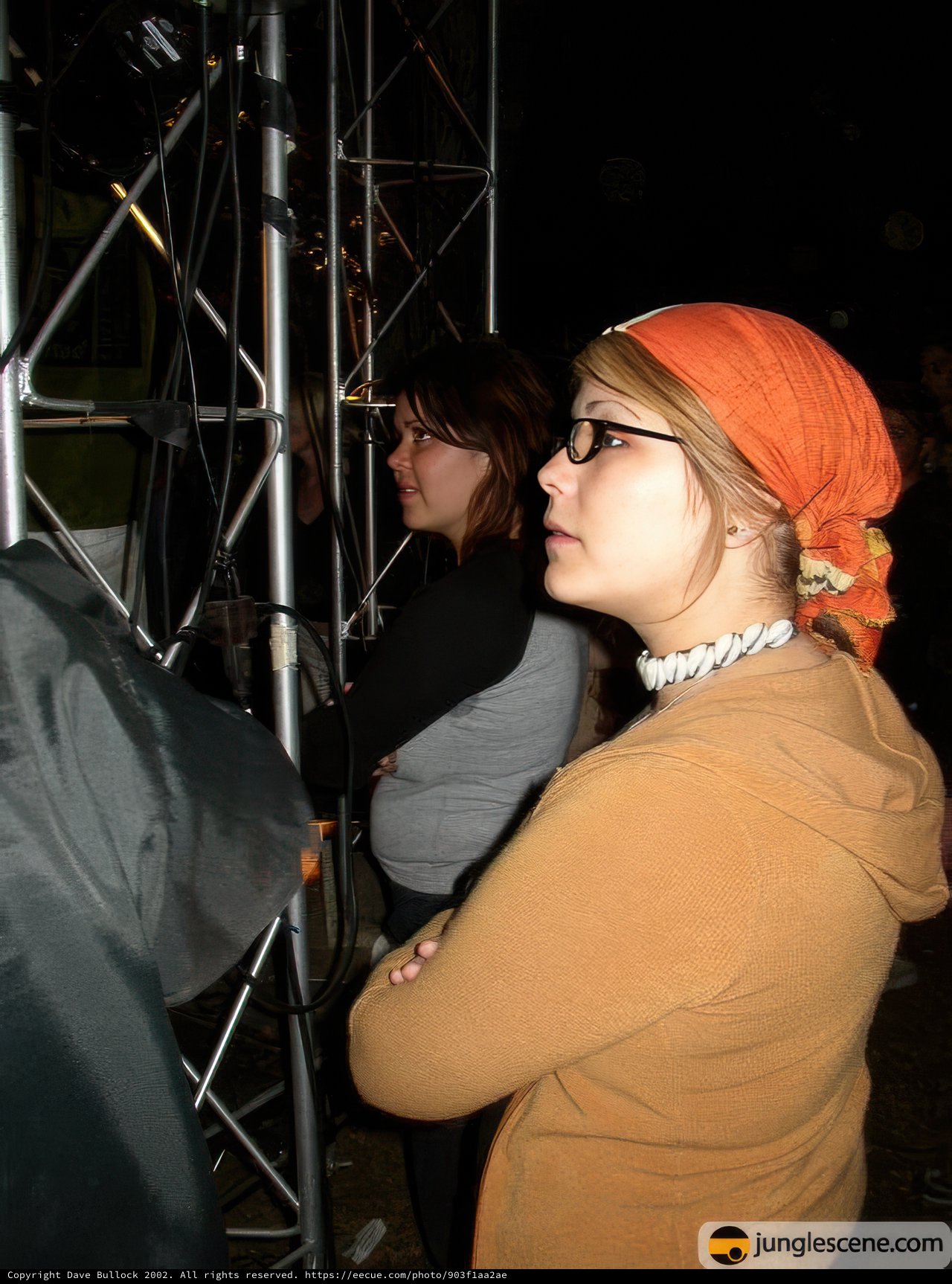 Orange Headband and Glasses