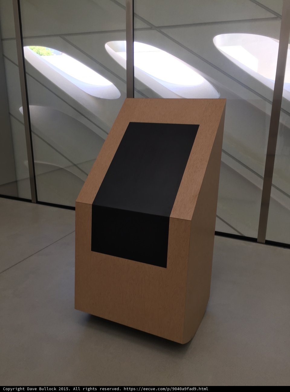 Plywood Chair and Black Box