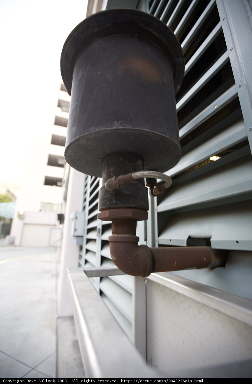 Handrail-Like Metal Pipe with Attached Lid