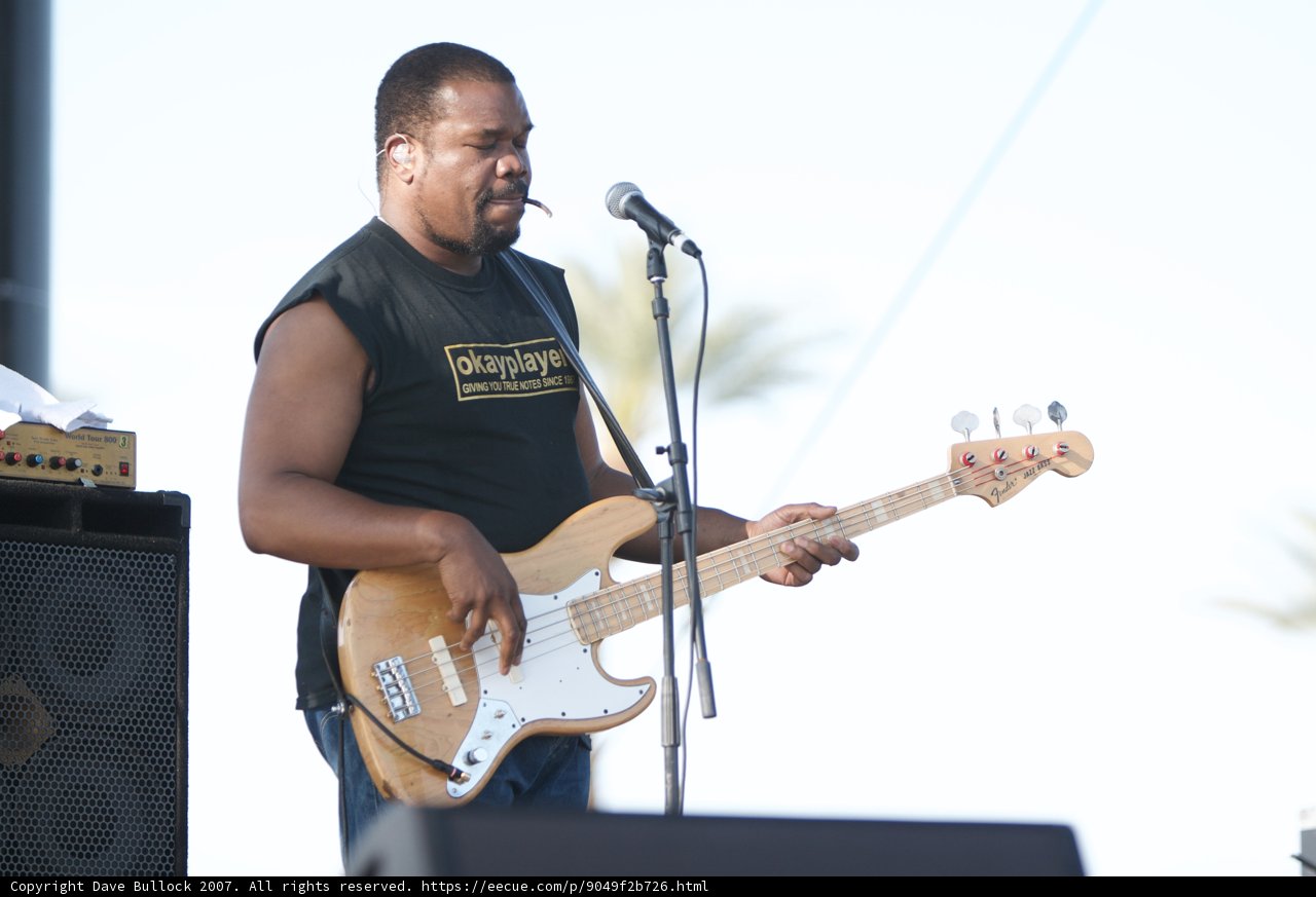 Guitarist on Stage at Coachella 2007