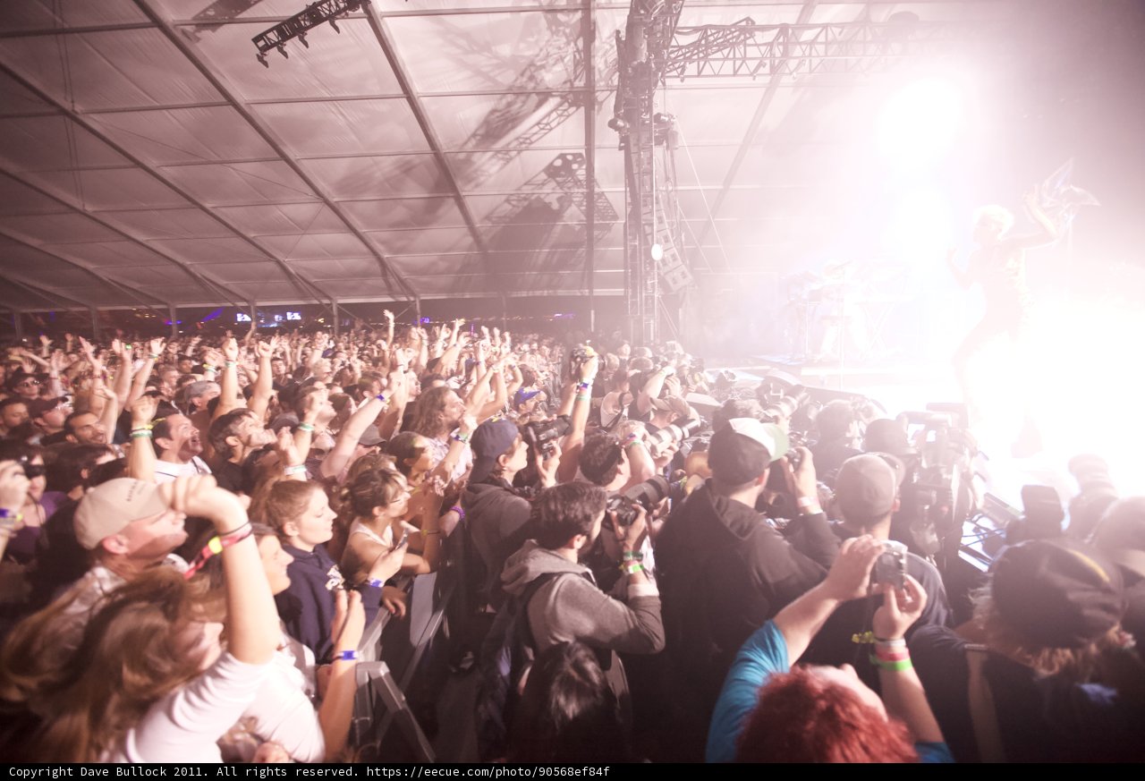 Urban Crowd at Coachella Concert