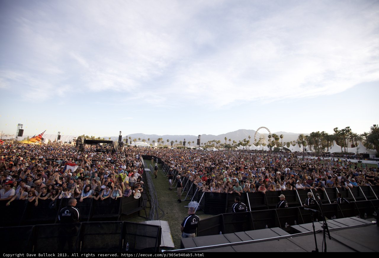 Coachella Concert Crowd