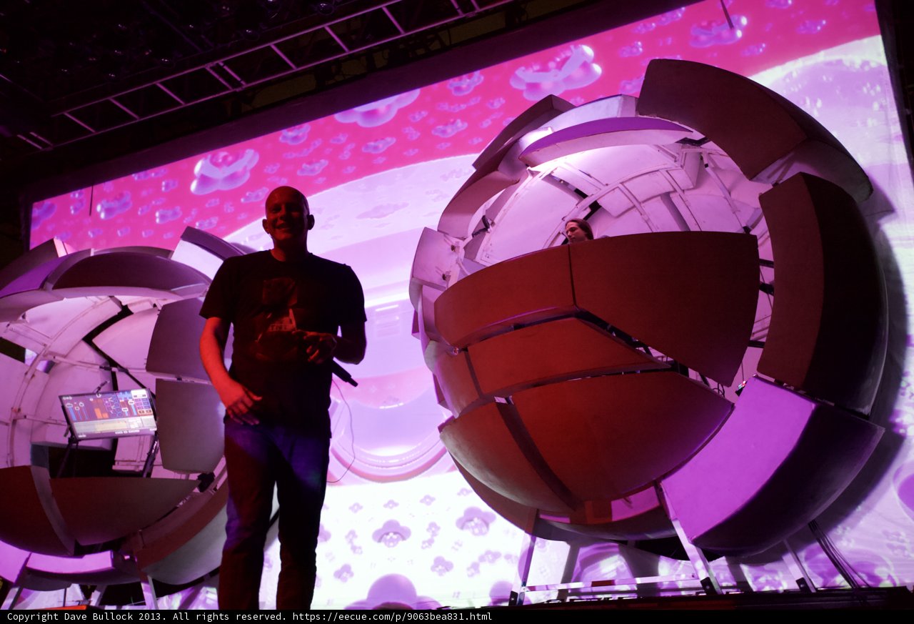 A Man Unleashes His Talents on Stage