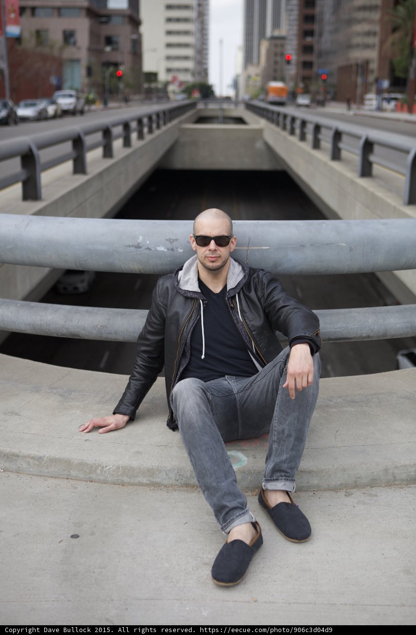 Neutral Bridge Portrait