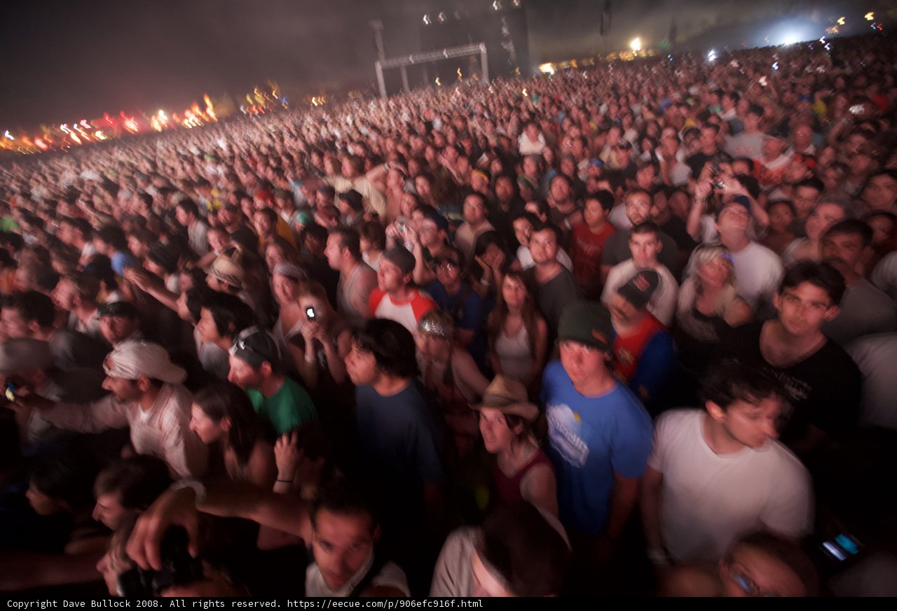 Crowd's night out at Coachella