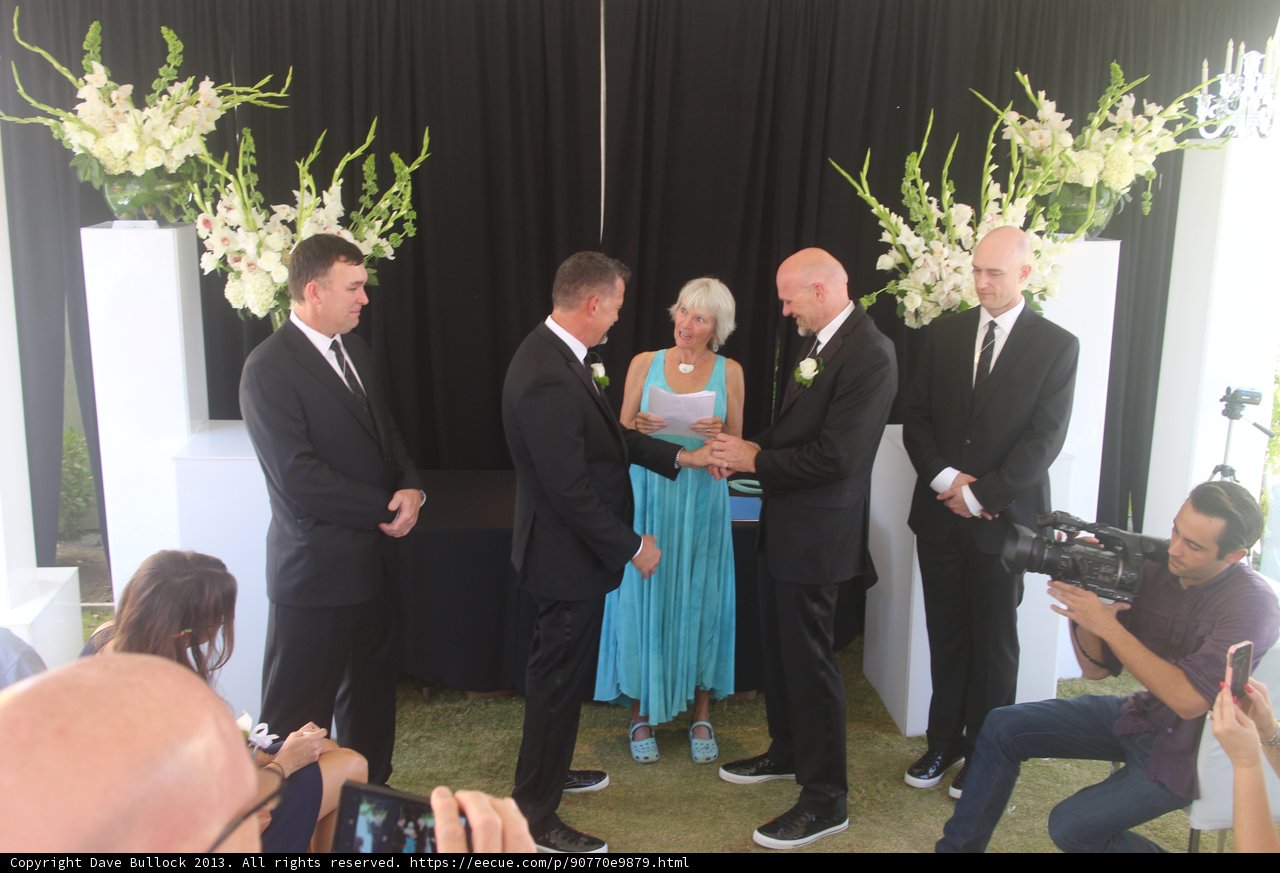 Wedding Celebration in Palm Springs