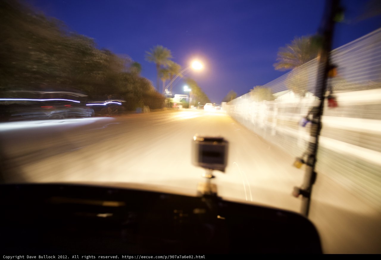 Night Drive on the Freeway