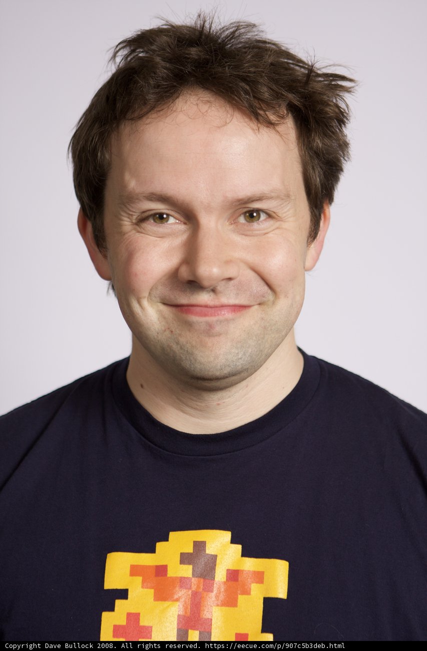 Happy Man in T-Shirt