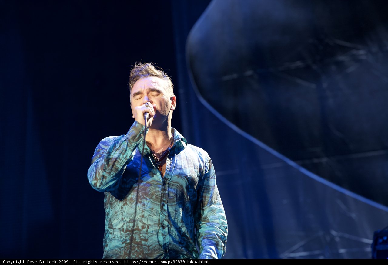 Morrissey's Solo Performance at Coachella 2009