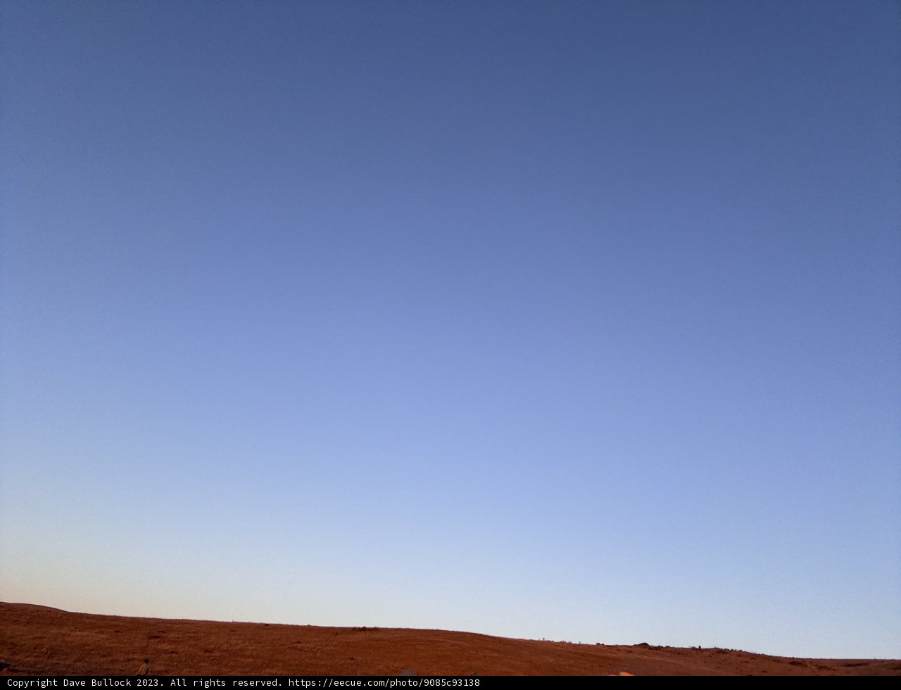 Spectacular Horizon over Marshall, California