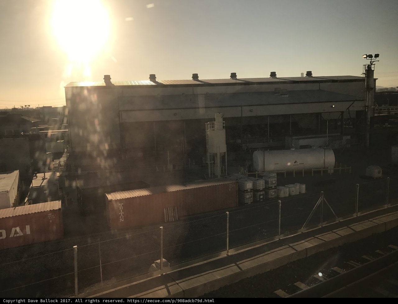 Golden Hour Train Ride