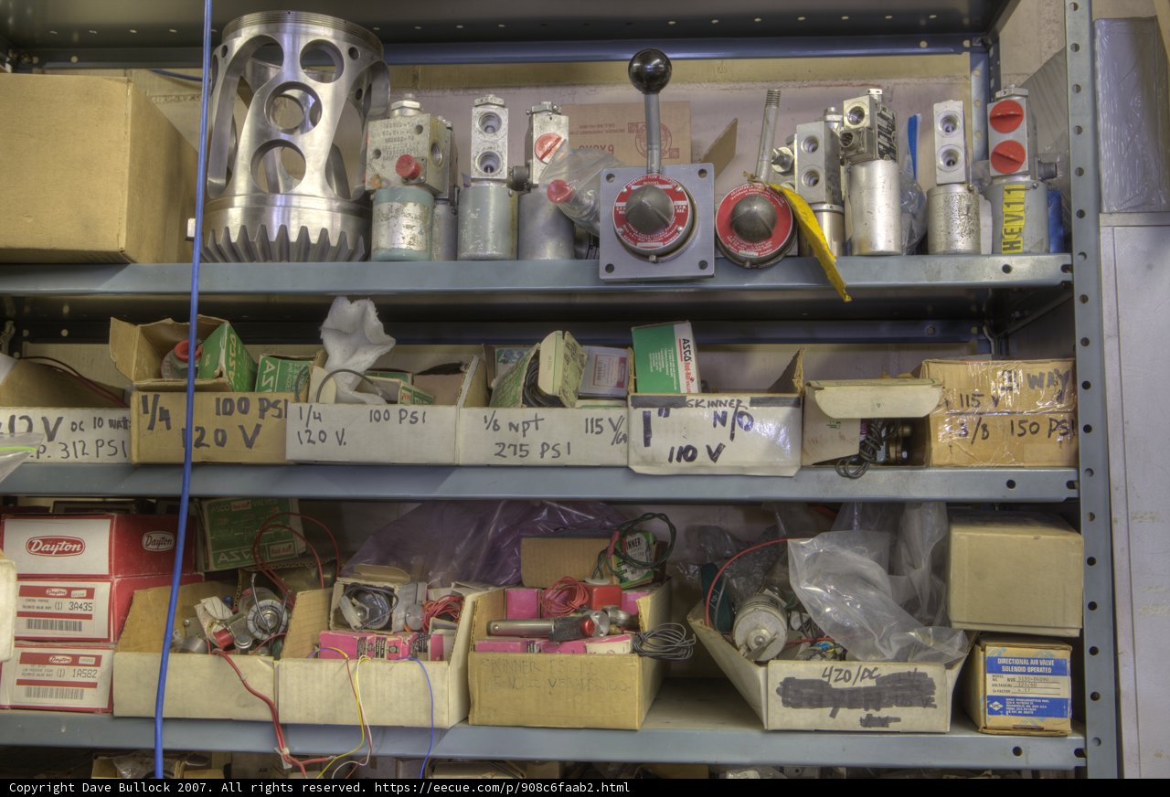 The Cluttered Shelf