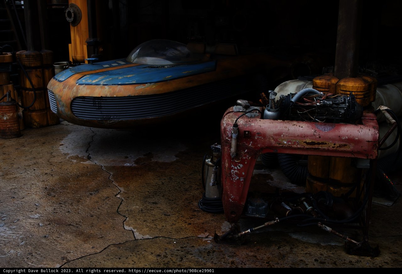 The Forgotten Rusty Car and Its Machine