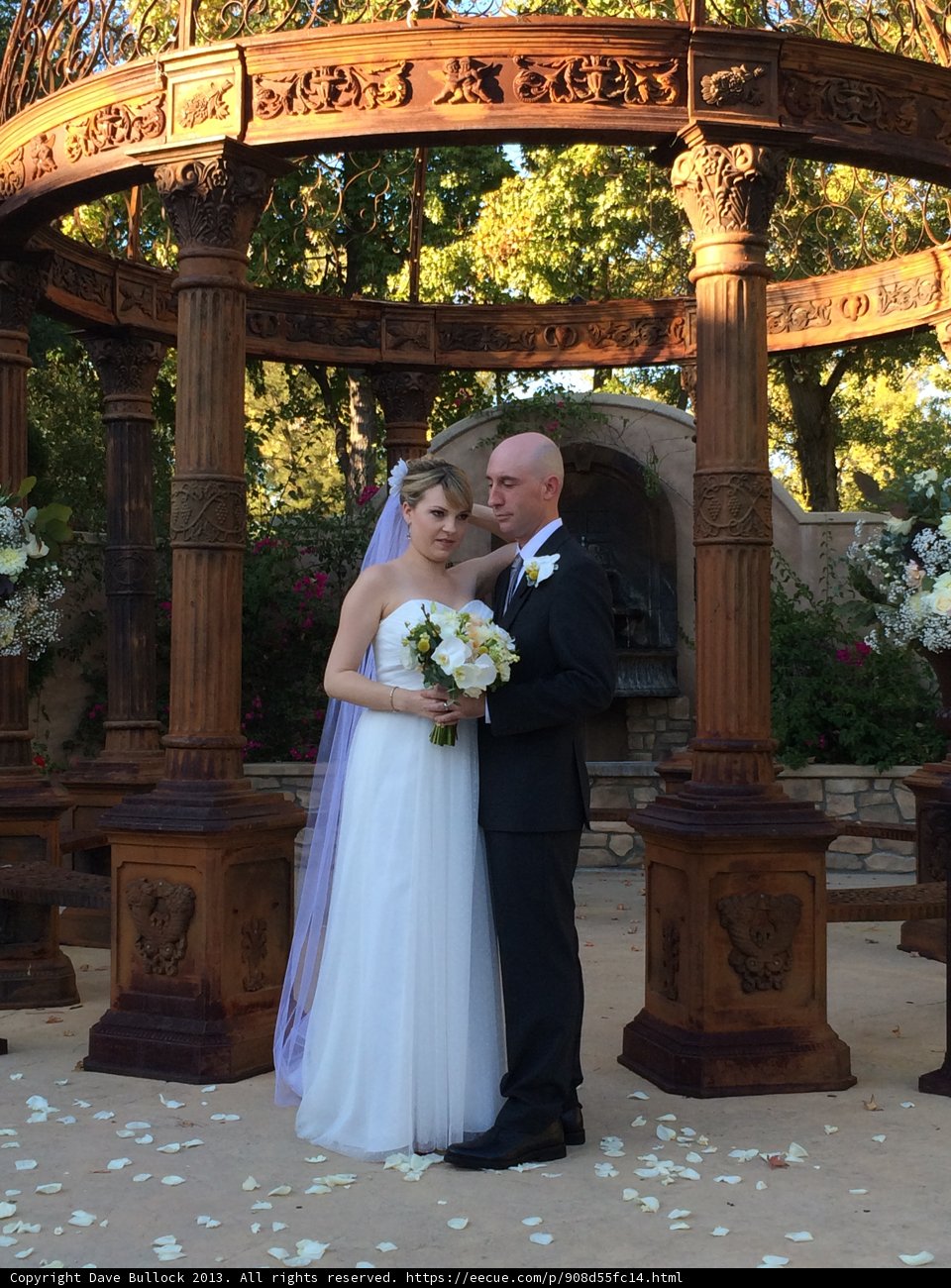 Wedding Bliss under the Gazebo