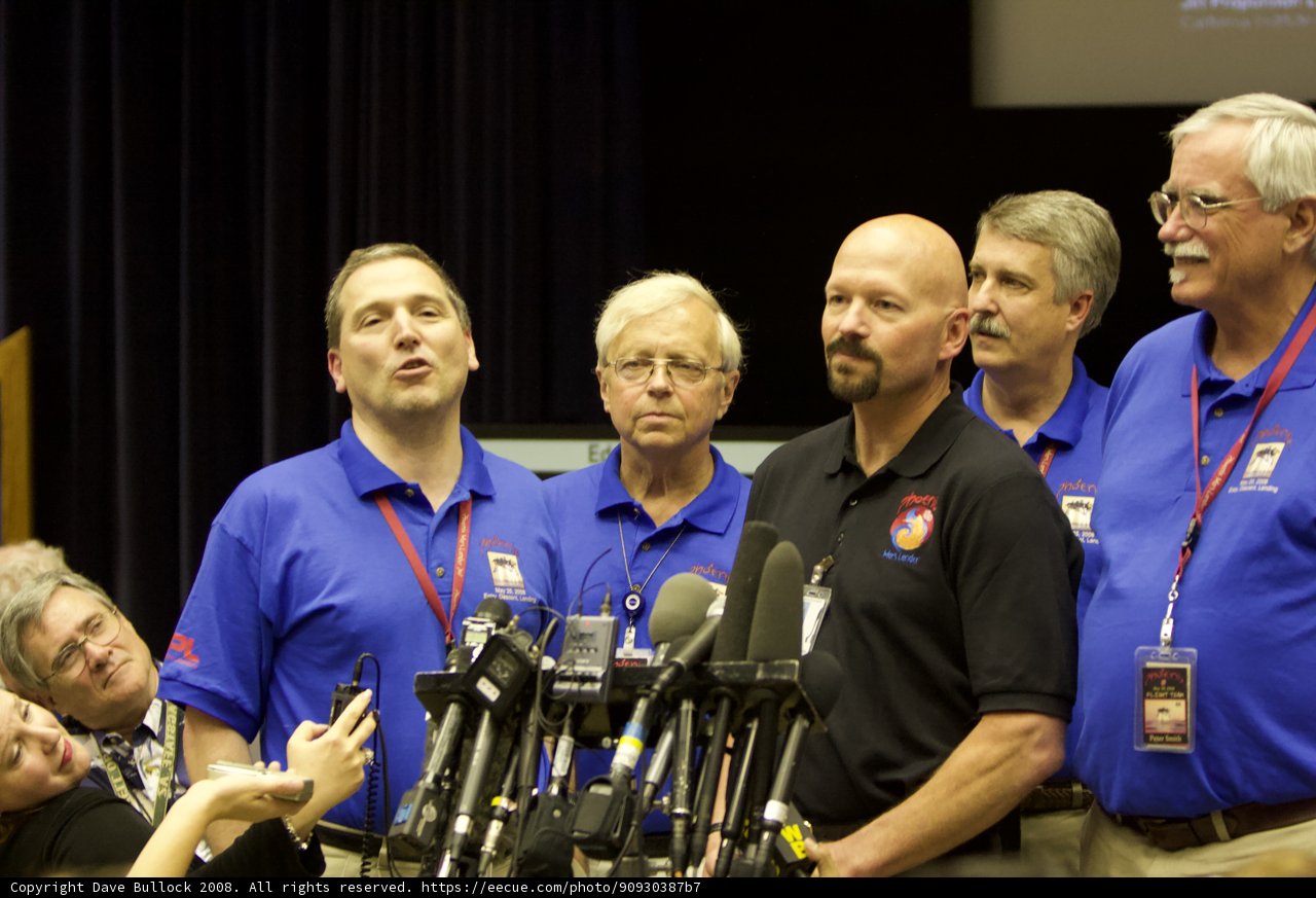 Men in Blue Shirts at Phoenix Post Interview