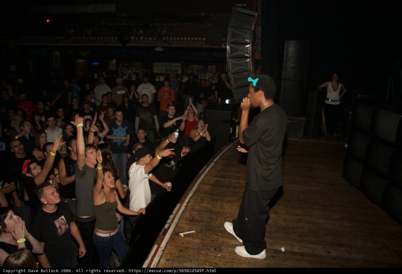 Urban Nightlife Energizes Crowd