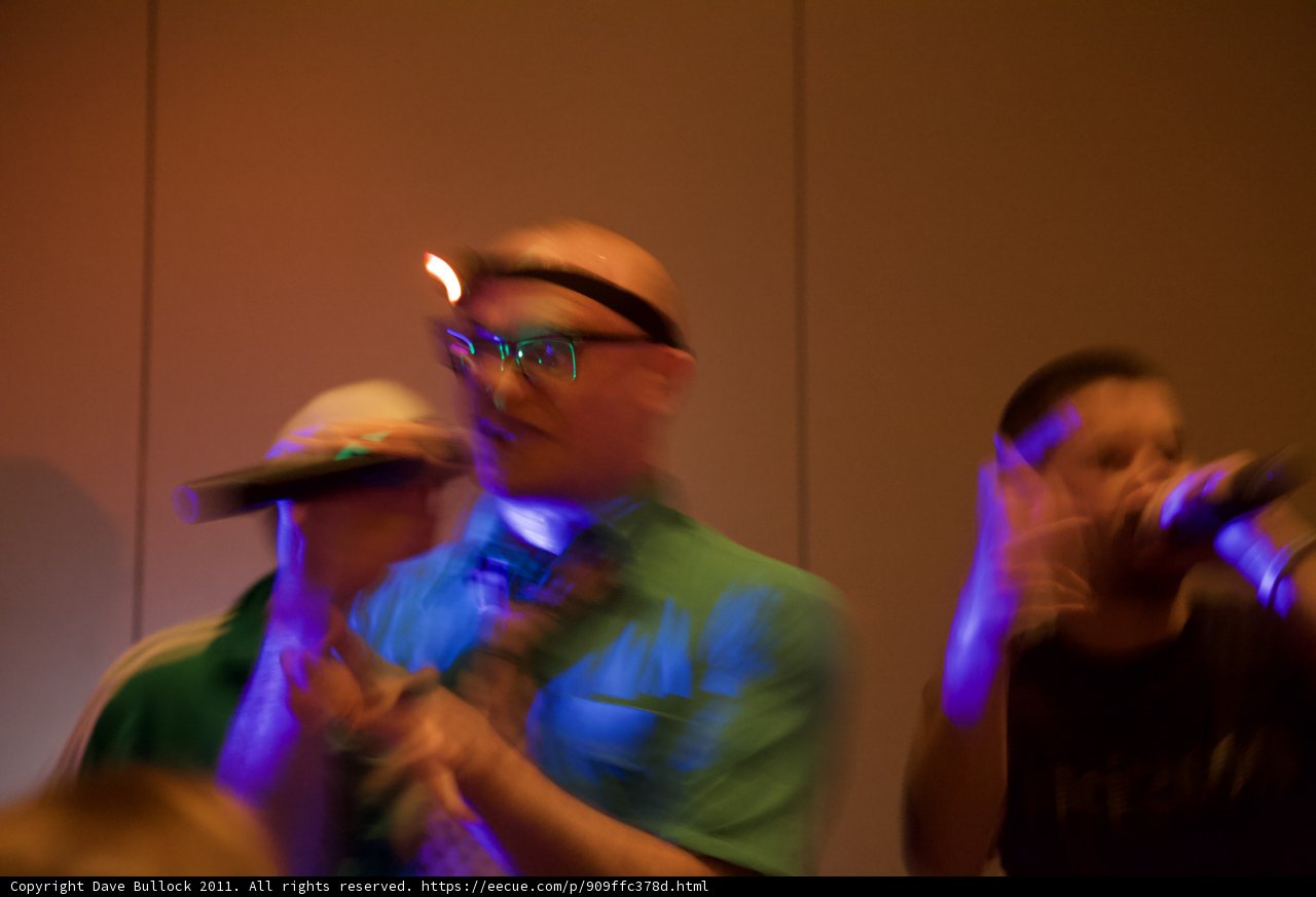 Green Shirted Man in the Crowd