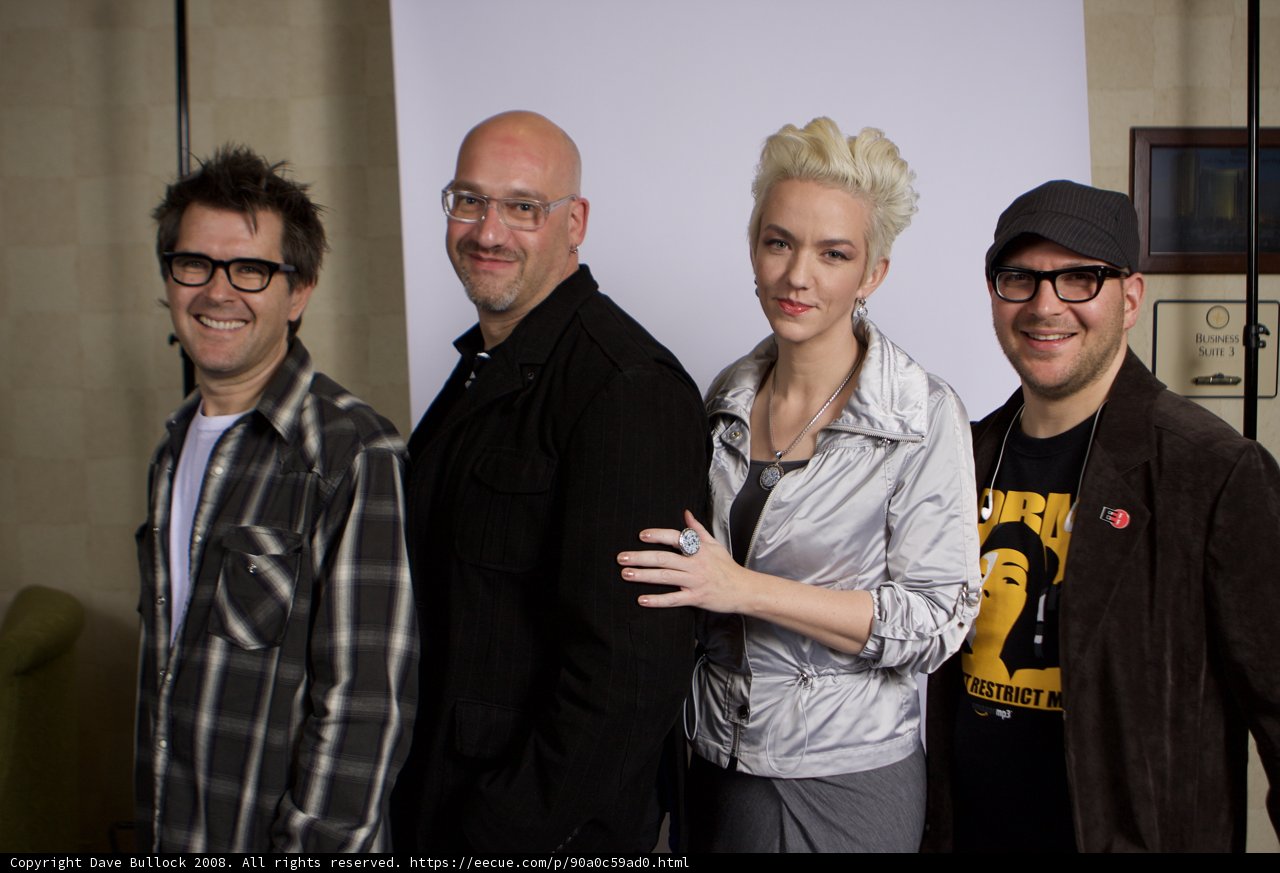 Four Friends Pose for a Portrait