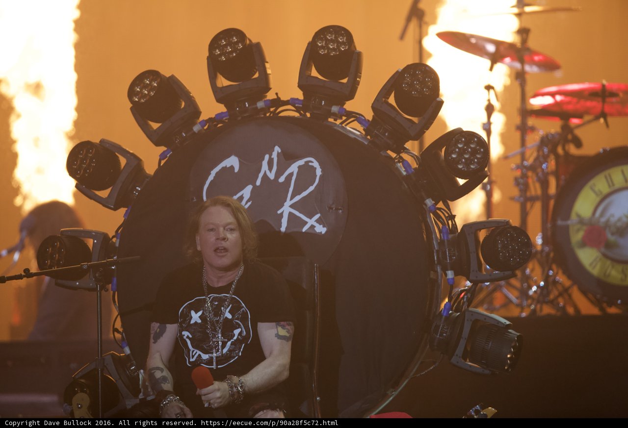 Axl Rose Rocks the Drums