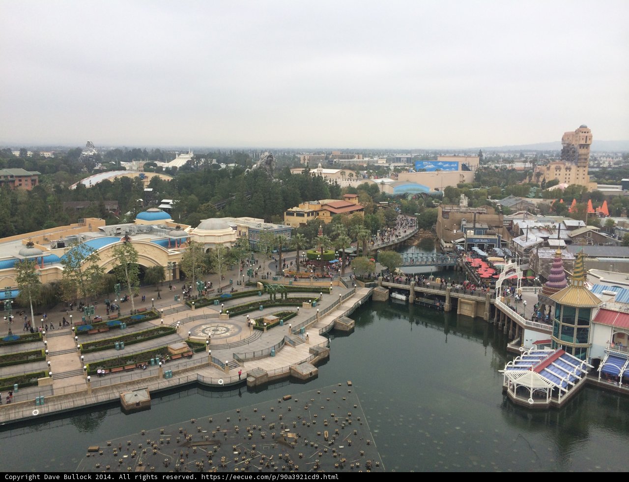 Waterfront Cityscape in Anaheim