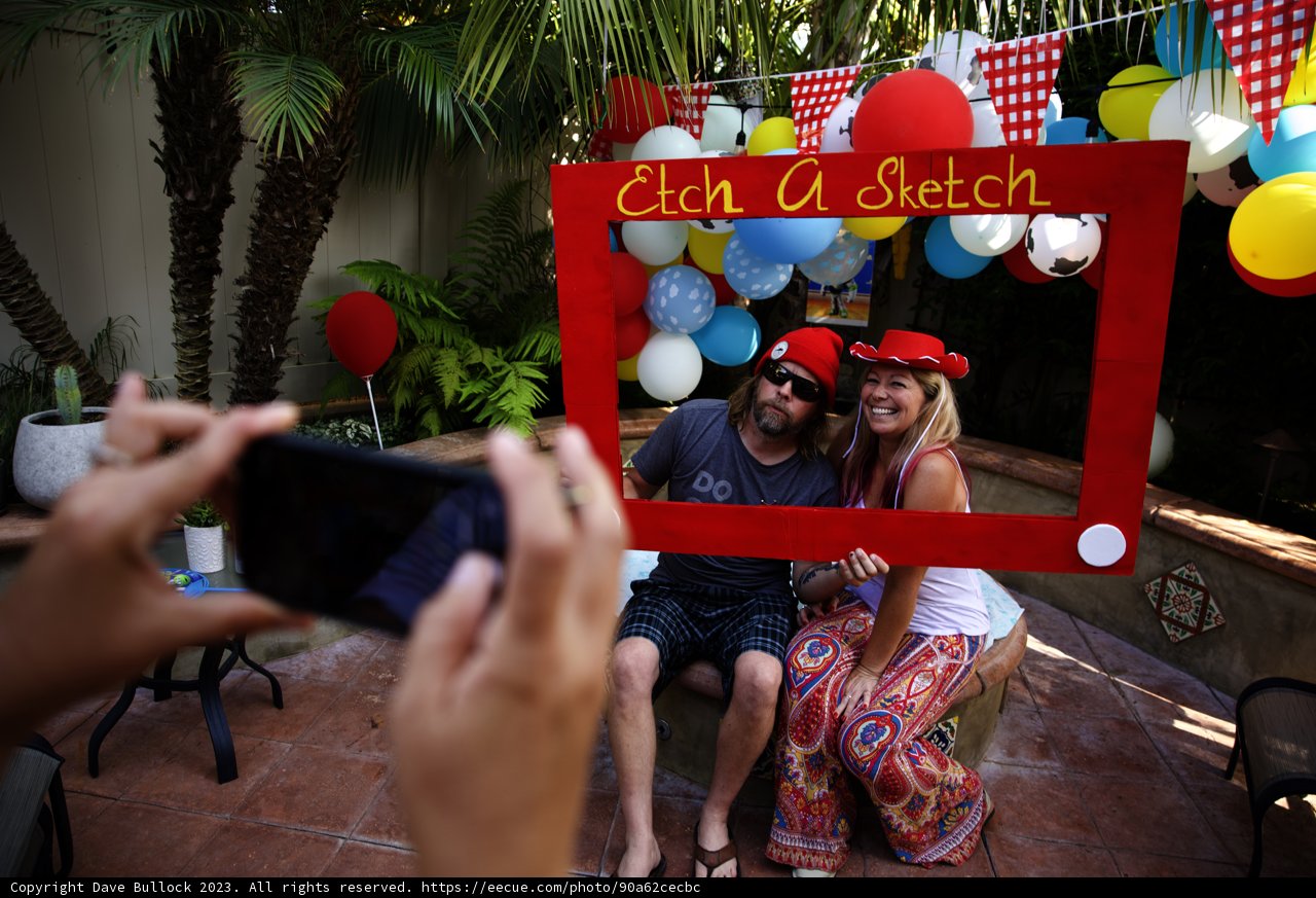 Framing Fun on Wesley's First Birthday Party