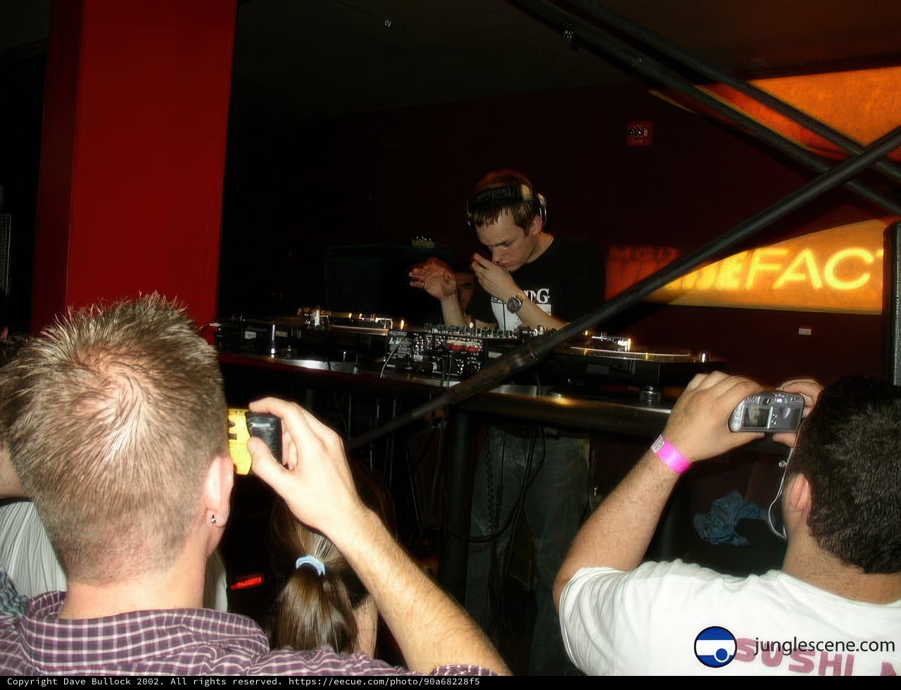 Club Performance with the DJ at Hush Hush Night Club