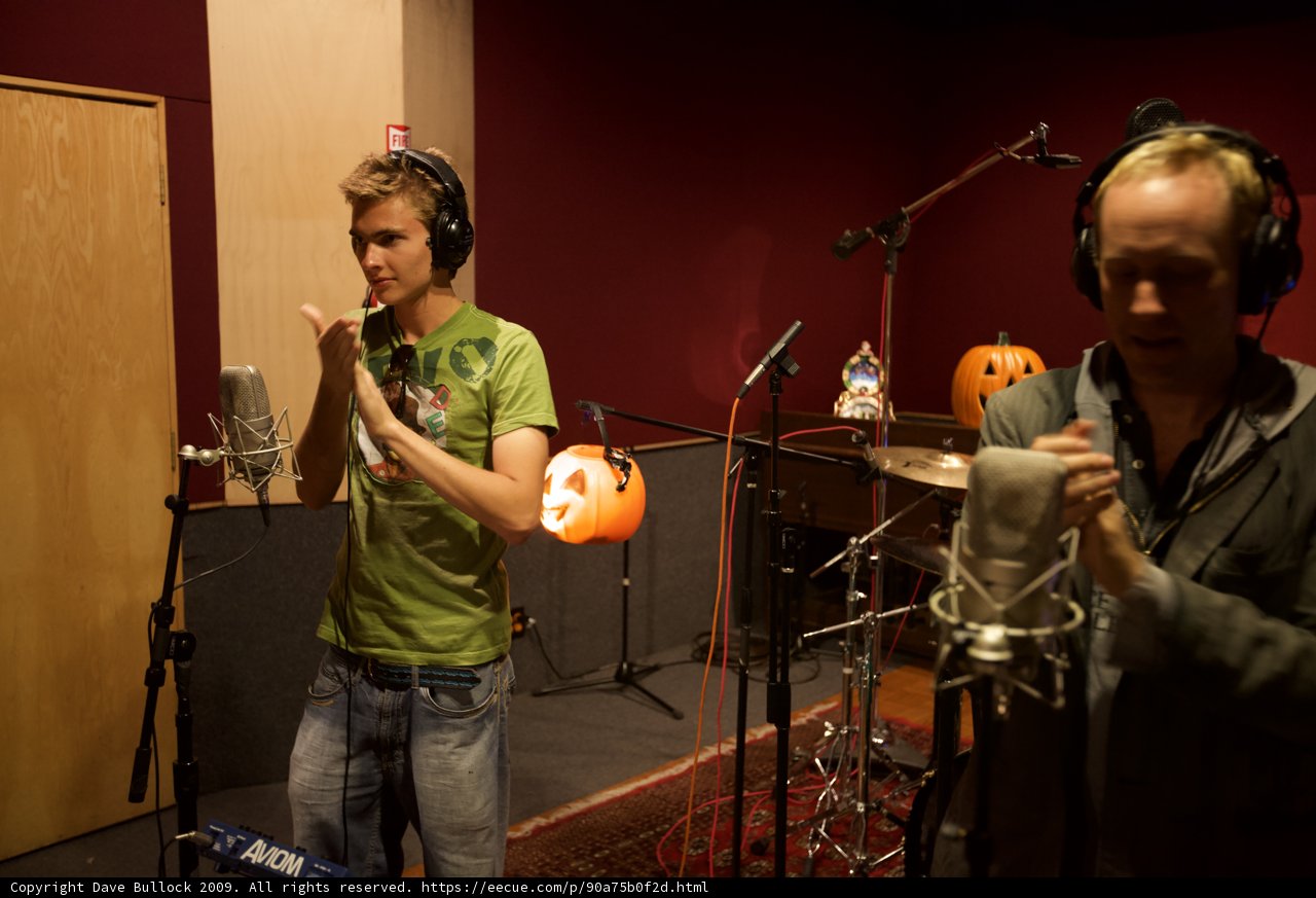 Jamming Out in the 2009 Josh Freese Recording Studio