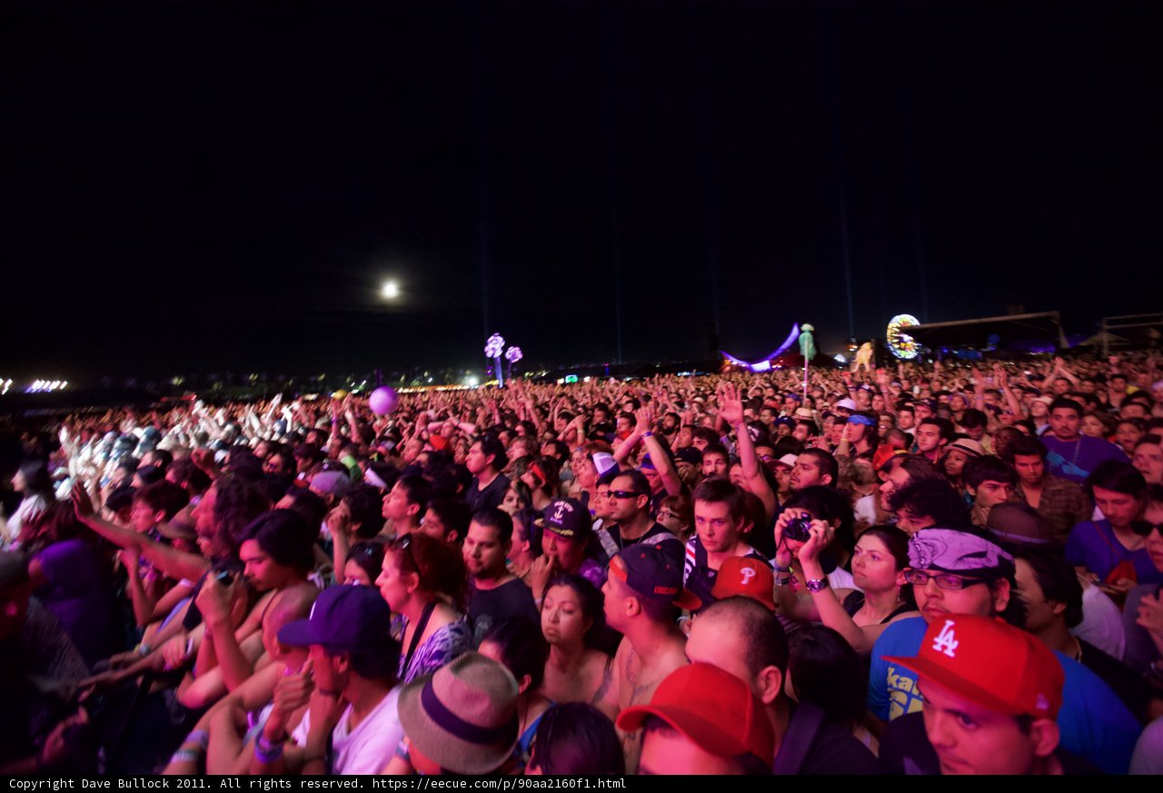 Urban Nightlife at Coachella Concert
