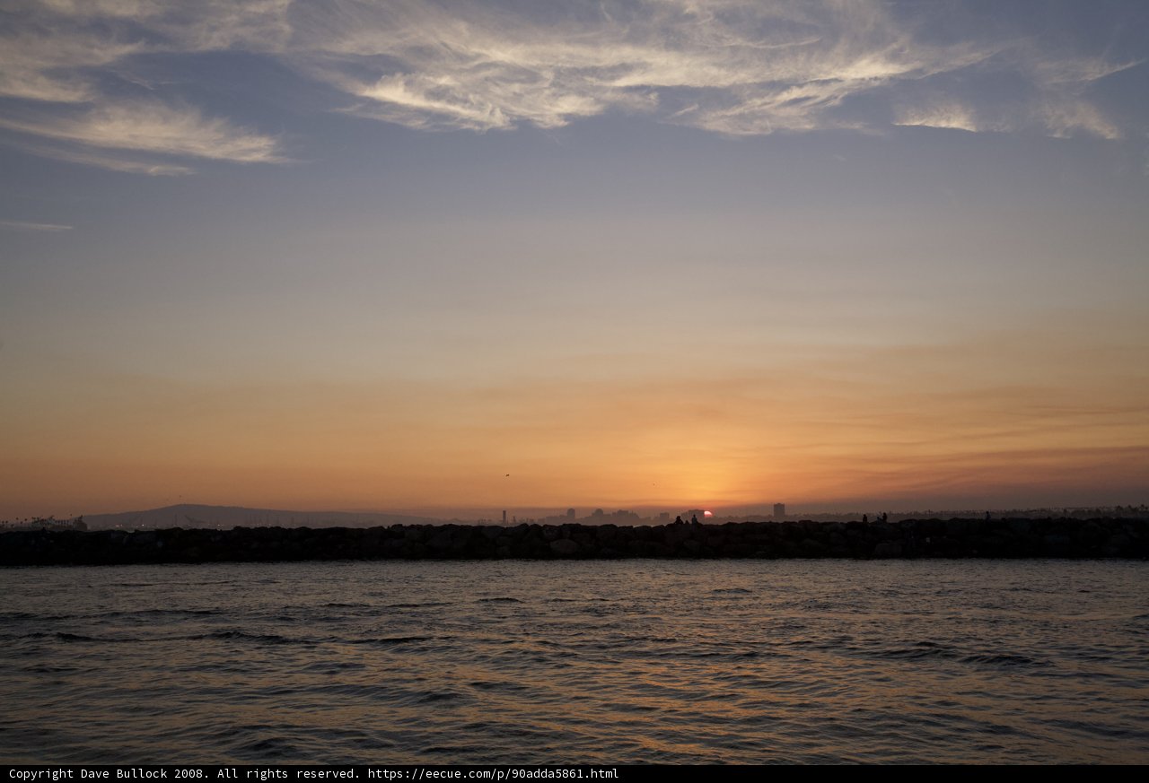 Majestic Sunset Over the Ocean